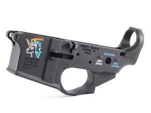 Spike's Tactical Snowflake Stripped Lower w/ Colorfill