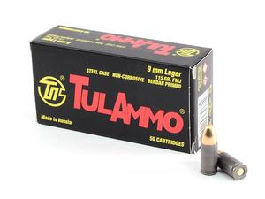TulAmmo 9mm 115gr FMJ 50rd