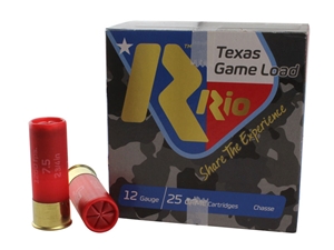Rio Texas Game Load 12GA 2.75" 1.25oz #7.5 Shot 25rd