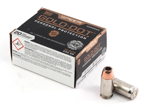 Speer Gold Dot Personal Protection .45ACP 230gr HP 20rd