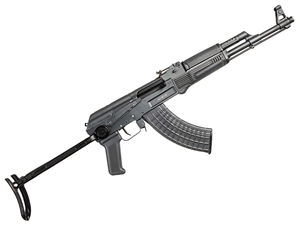 Arsenal SAS M-7 Classic Milled Under Folder 7.62x39 16" Rifle, Covert Gray Cerakote