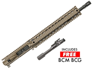 BCM BCM4 MK2 Standard 14.5" ML URG w/ QRF-12 Handguard, FDE