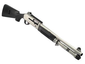 Benelli M4 H2O Tactical Standard Stock 12GA 18.5" 6rd Shotgun, Titanium