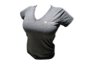 RifleGear Logo Ladies' T-Shirt, Gray