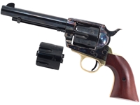Pietta 1873 Convertible .357Mag/9mm 5.5" 6rd Revolver, Color Case Hardened