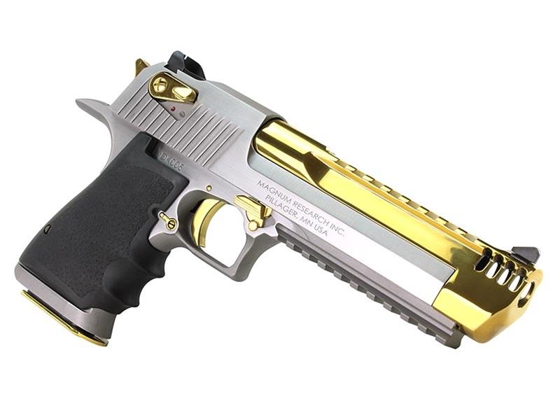 Desert Eagle 50ae 7rd 6 Stainlesstitanium Gold Pistol