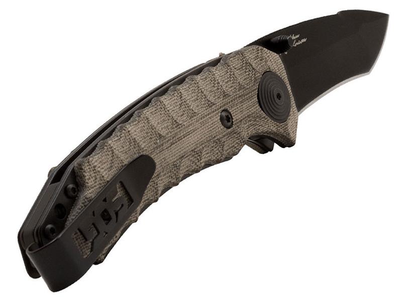 SOG Kiku Assisted S35VN Black Knife