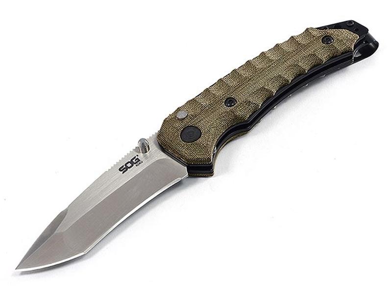 SOG Kiku Assisted S35VN Black Knife