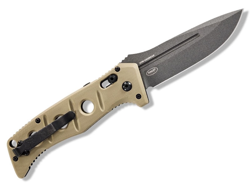 Benchmade Auto Adamas Desert Tan Knife - Tungsten Grey Blade – SURF WORLD  SURF SHOP