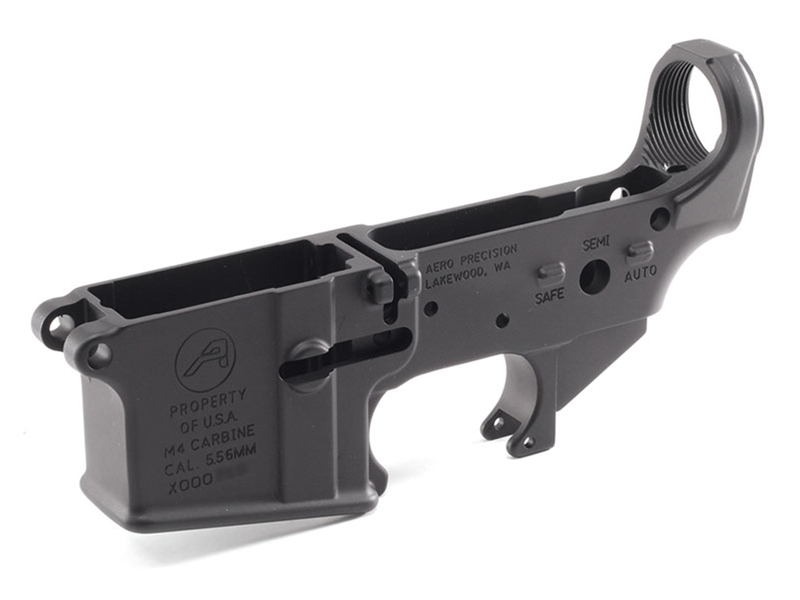 Aero Precision M4A1 Clone Lower - Anodized Black