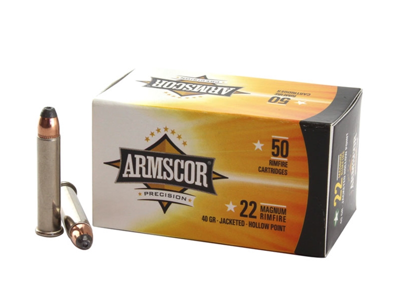 Armscor .22 Win Mag 40gr JHP 50rd