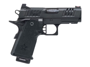 Staccato CS OR 9mm 3.5" DLC 16rd Pistol w/ X Series Serrations & Flat Trigger